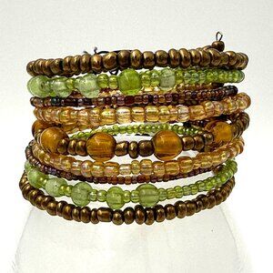 Multicolor Beaded Stretch Bracelet